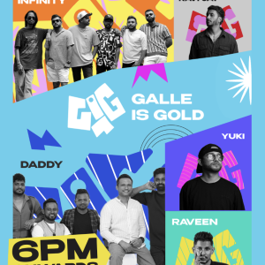 Galle is Gold | Seating - Rs.5,000/-