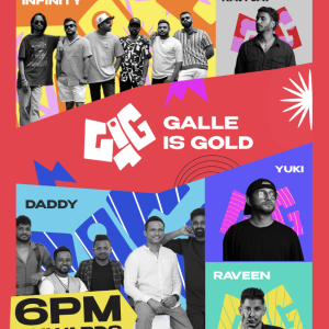 Galle is Gold | VIP Pass - Rs.12,000/-